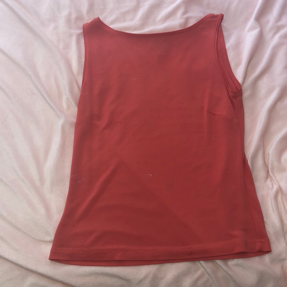 Orange tank top